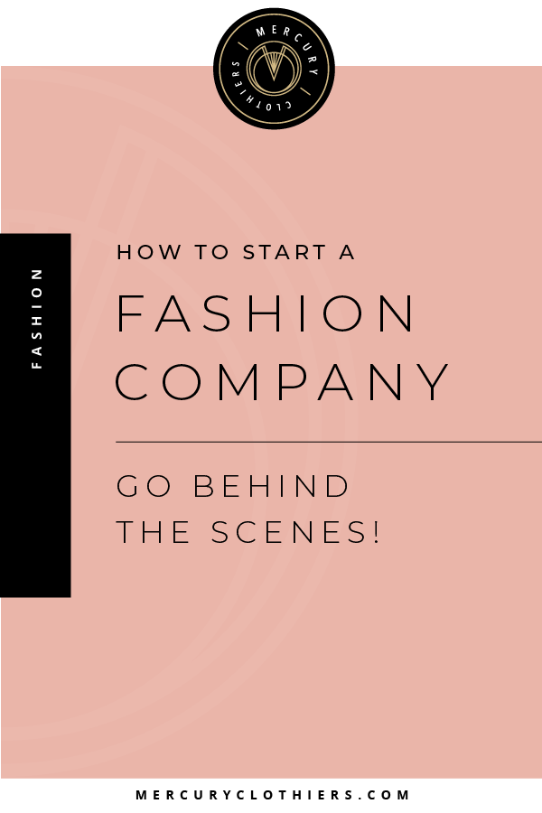 Wondering what it takes to launch a fashion company? Go behind the scenes of Mercury Clothiers branding, startup, and more! #fashion #clothing