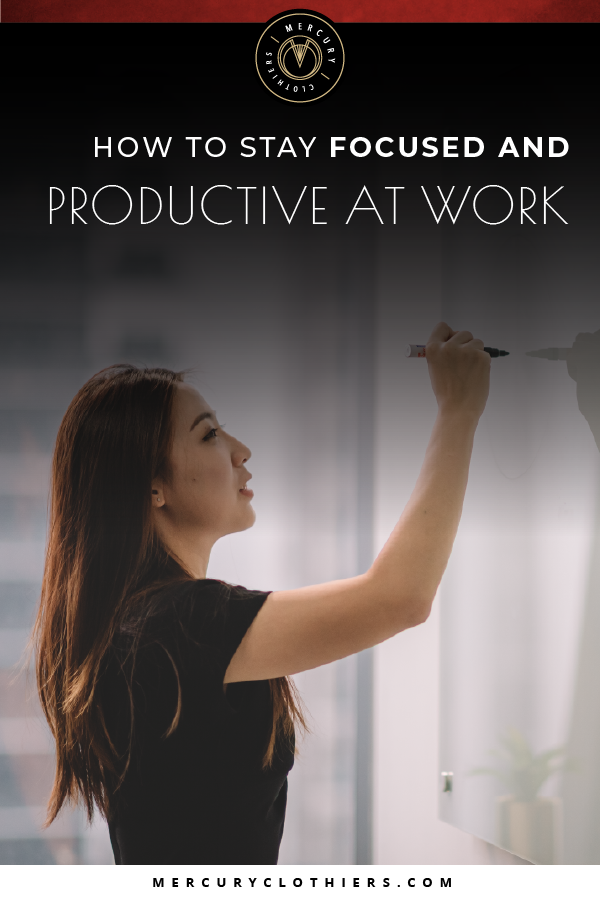 Are you having trouble focusing on your work with the world in crisis? This post is for you! As we all adjust to these new times, I'm sharing my tips on how to stay focused and productive at work. #focus #productivity #worksmart