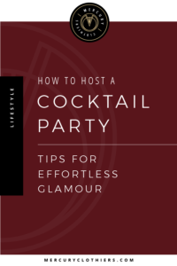 Cocktail Party: How To Host The Perfect After-Work Get-Together | Ready to impress your coworkers with a glamourous cocktail party? Click through for tips on how to host the perfect cocktail recipe, glasswear for your cocktail party, and how to pick the perfect cocktail dress! #entertaining #party #host #partyplanning #eventplanning