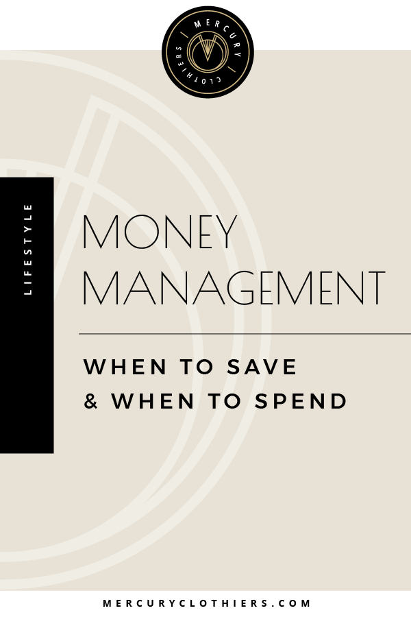 Money Management Tips: When to Save & When to Spend | Wondering how to master your money and personal finance? This post is for you! Click through for our budget tips for beginners so you can get savvy on savings! #money #finance #system #goal