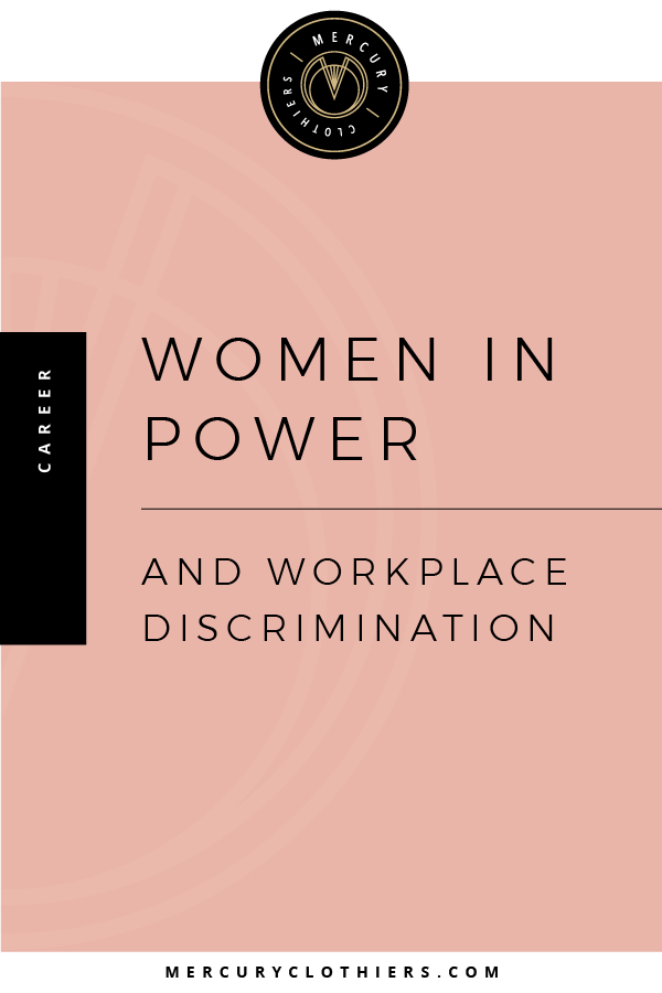 Ever been told you're too bossy or emotional at work? Tired of getting passed over for your male counterparts? Us too! That's why we're sharing our experience with and tips for workplace discrimination and how to be a strong female leader in your career. #workplace #discrimination #career