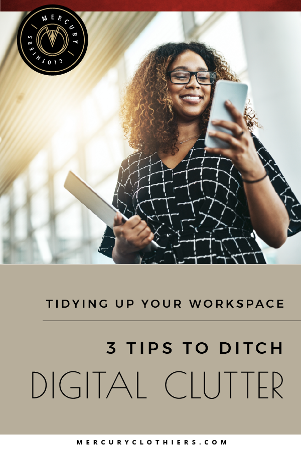 Ready to get organized at work? Click through for our top 3 tips for tidying up your digital workspace!