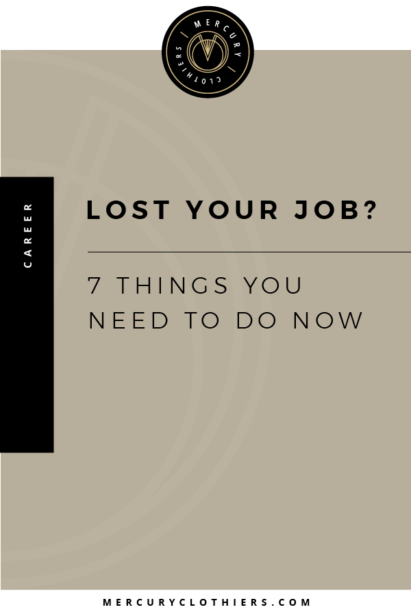 Did you recently lose your job due to Covid-19? This post is for you! Click through to learn our top 7 tips of what to do when you lose your job, career motivation, and more! #quarantine #careertips #resumetips