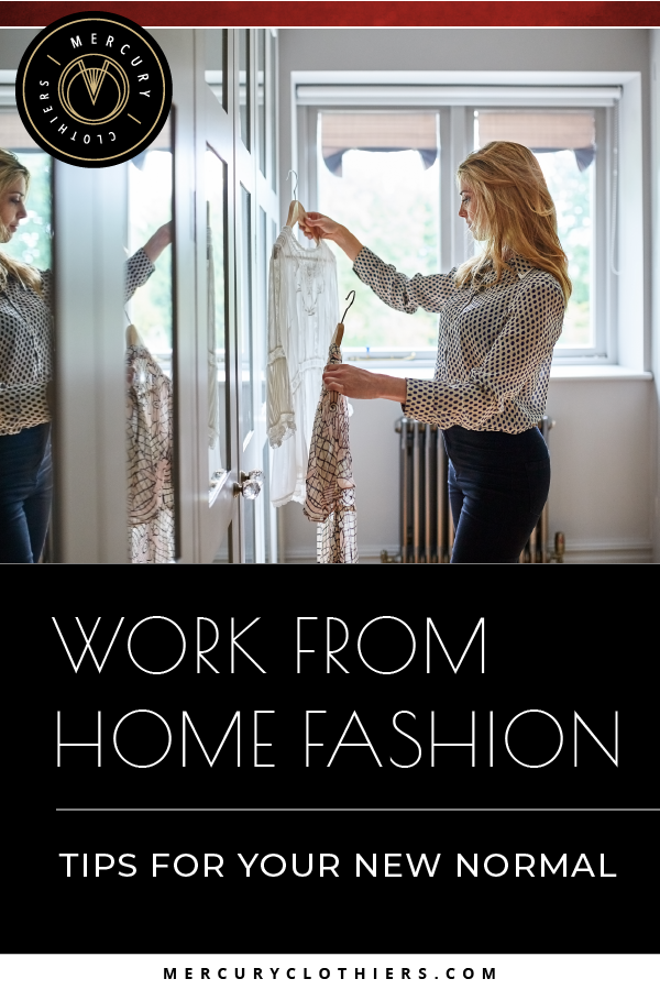 Struggling with what to wear now that you're working from home? This post is for you! My top tips for looking professional, piece by piece. #outfitideas #howtodress #whattowear